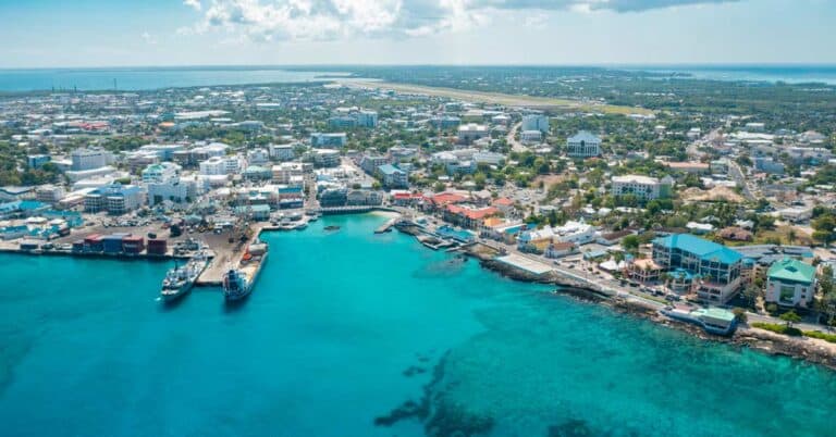 Cayman Islands Aerial View