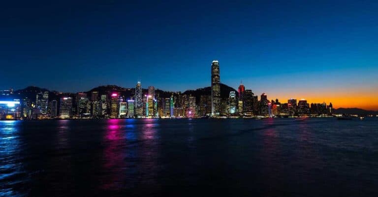 Hong Kong Office Cityscape view