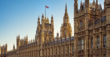 the houses of parliament in Westminster London