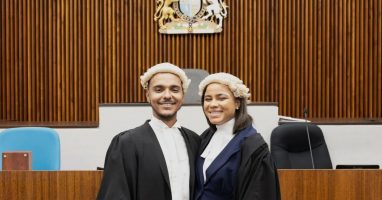 Bar Admissions Ryann Clarke and Michael Mclaughlin Murillo